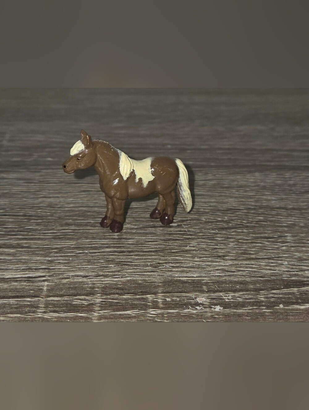 Shetland Horse Pony Foal Mini Toy Figure Tiny Figurine Rare 1.5"